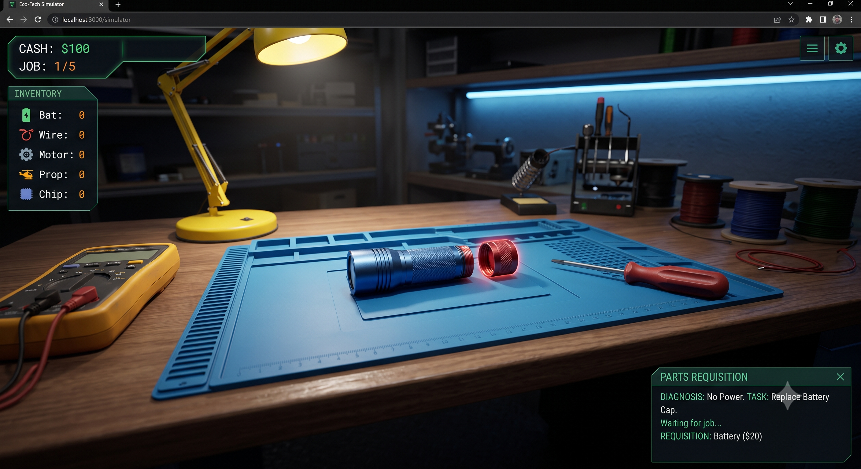 Eco-Tech Simulator project artwork